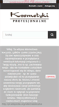 Mobile Screenshot of kosmetykiprofesjonalne.net
